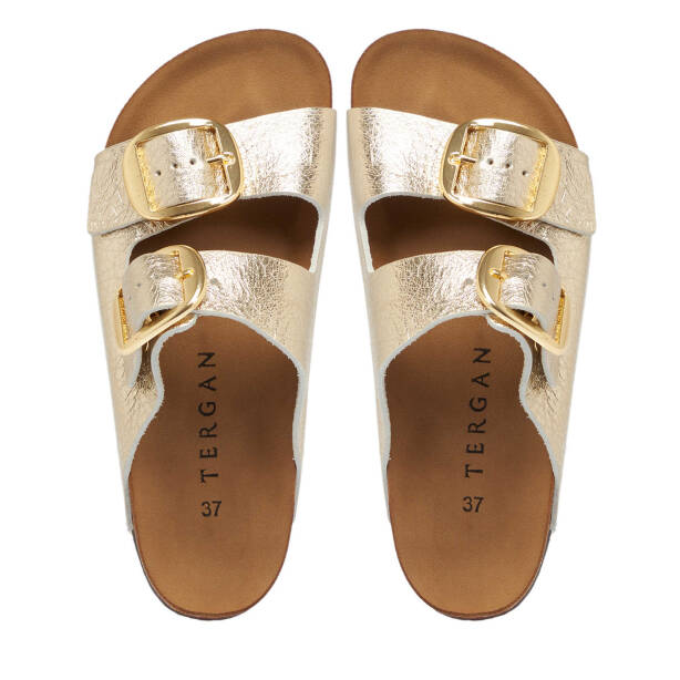 Dore Hakiki Deri Kadın Terlik - K25Y1TR67999-E57 - 5