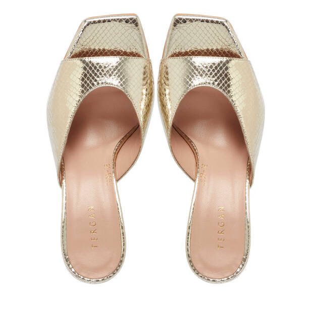 Dore Hakiki Deri Kadın Terlik - K25Y1TR68094-A34 - 5