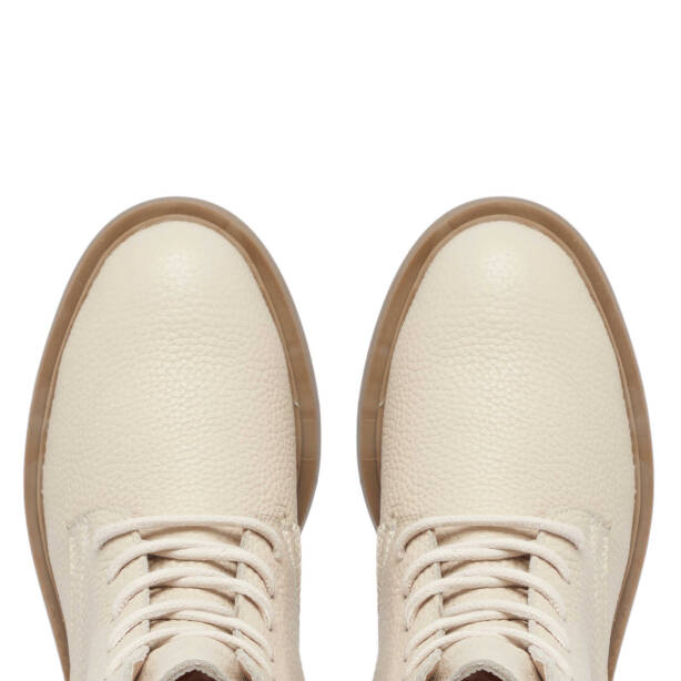 Ekru Deri Kadın Casual Bot - K24K1BT67615-T5T - Tergan