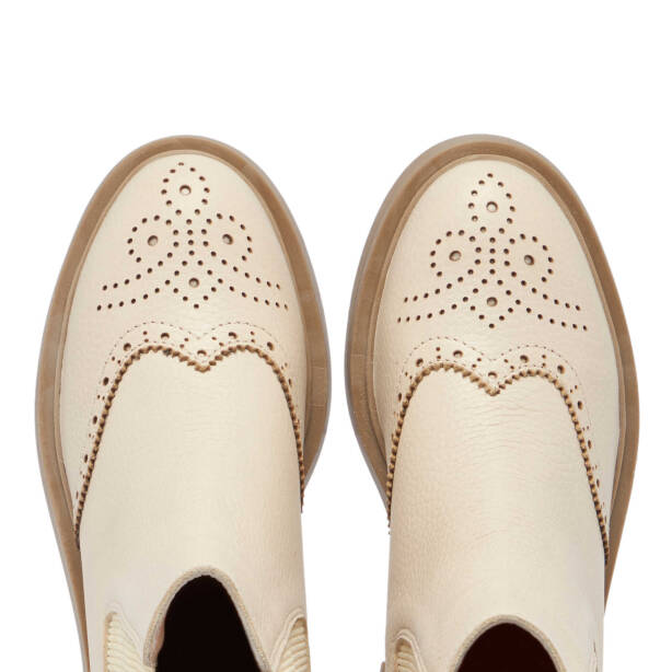 Ekru Deri Kadın Casual Bot - K24K1BT67616-T5T - 5