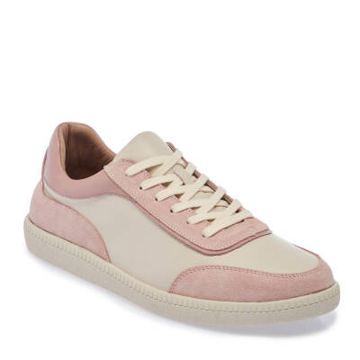 Ekru Deri Kadın Sneaker - K24I1AY67301-R90 