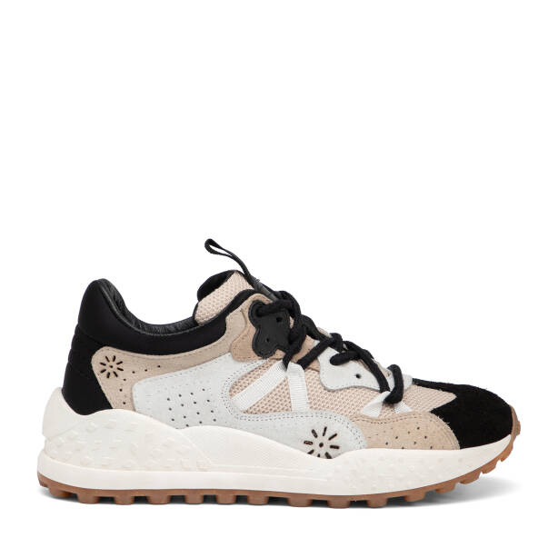 Ekru Deri-Tekstil Kadın Sneaker - K25I1AY67897-T2T - 1