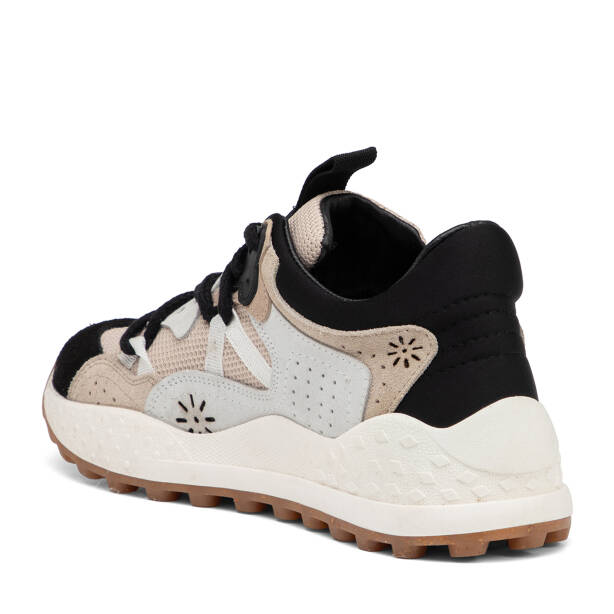 Ekru Deri-Tekstil Kadın Sneaker - K25I1AY67897-T2T - 4