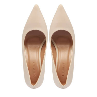 Ekru Vegan Kadın Stiletto - K24S1AY67735-T1H - 5