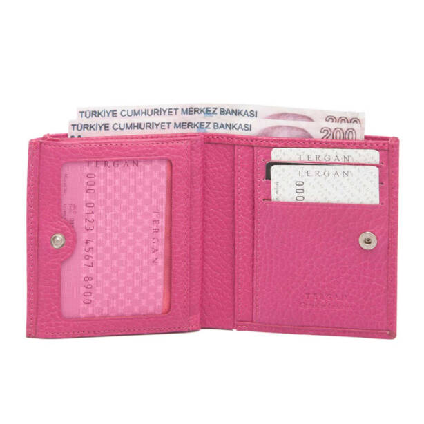 Fuşya Hakiki Deri Kadın Cüzdan - S1CB00005627-C42 - 2