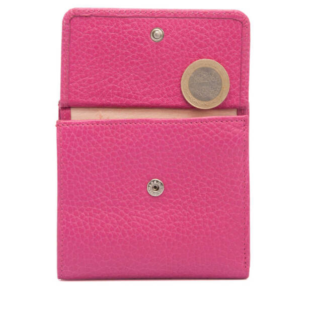 Fuşya Hakiki Deri Kadın Cüzdan - S1CB00005627-C42 - 3