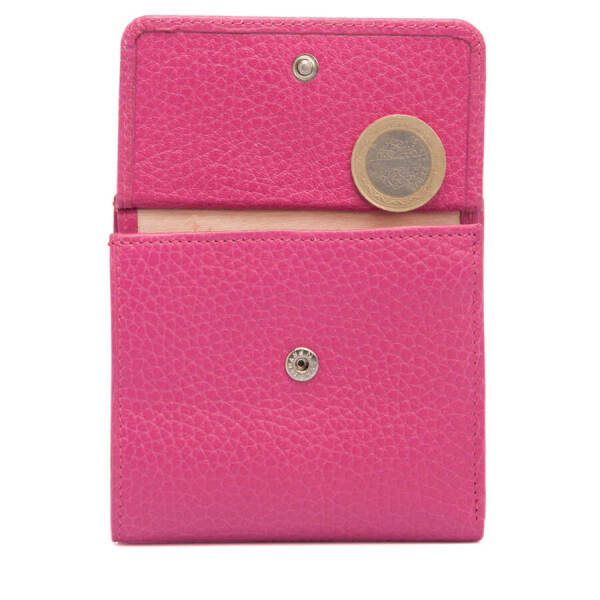 Fuşya Hakiki Deri Kadın Cüzdan - S1CB00005627-C42 - 3