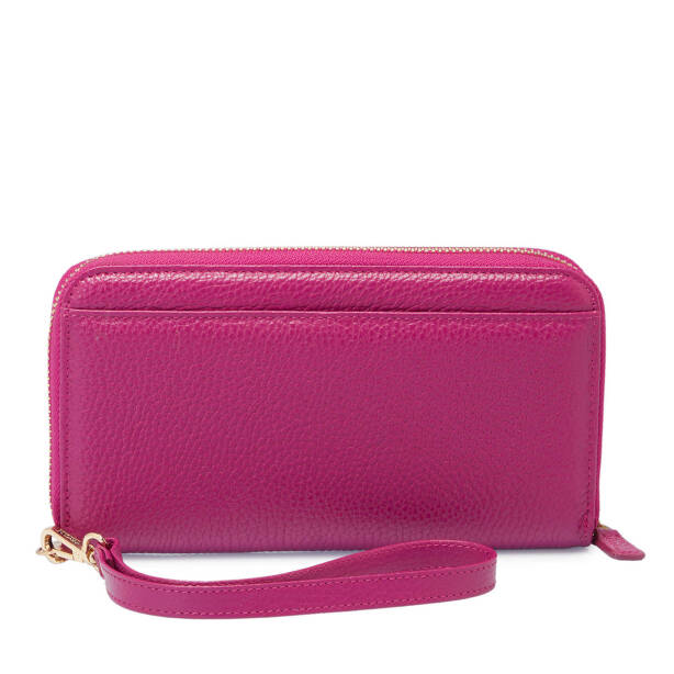 Fuşya Hakiki Deri Kadın Cüzdan - S1CB00005734-C42 - 3