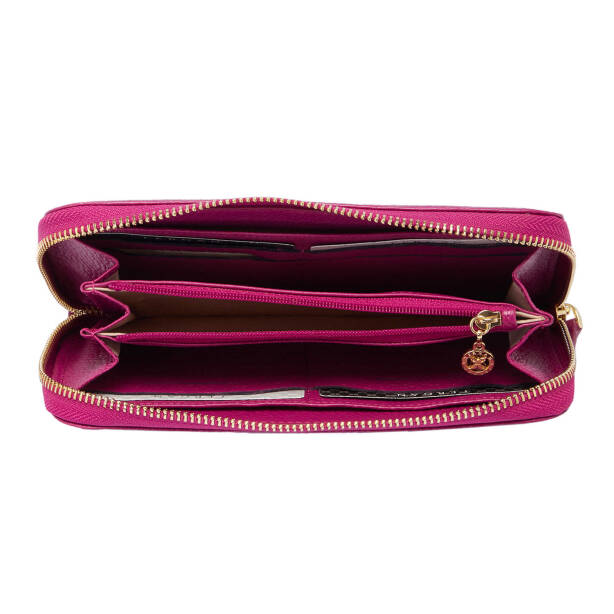 Fuşya Hakiki Deri Kadın Cüzdan - S1CB00005734-C42 - 4