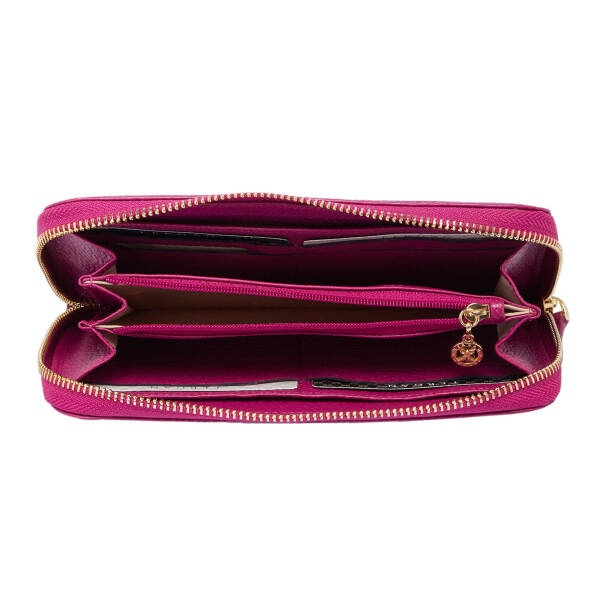 Fuşya Hakiki Deri Kadın Cüzdan - S1CB00005734-C42 - 4