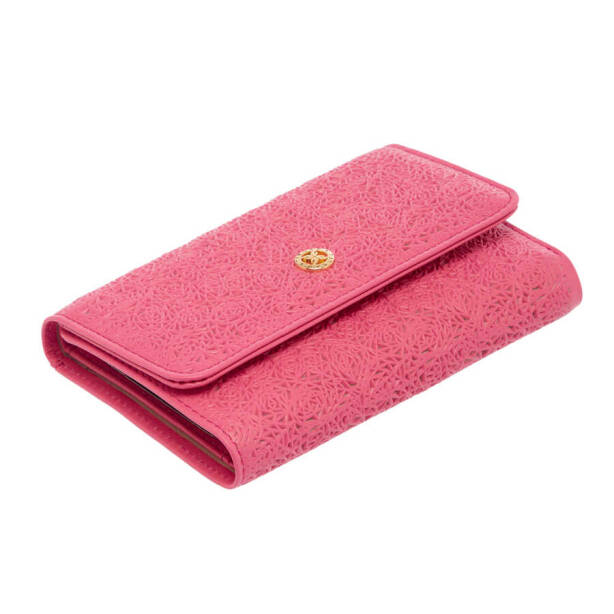 Fuşya Deri Kadın Cüzdan - S1CB00005788-H68 