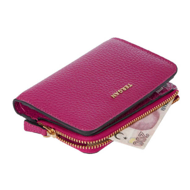 Fuşya Hakiki Deri Kadın Cüzdan - S1CB00005812-C42 - 3