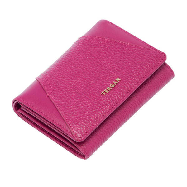 Fuşya Deri Kadın Cüzdan - S1CB00005815-M9F - 1