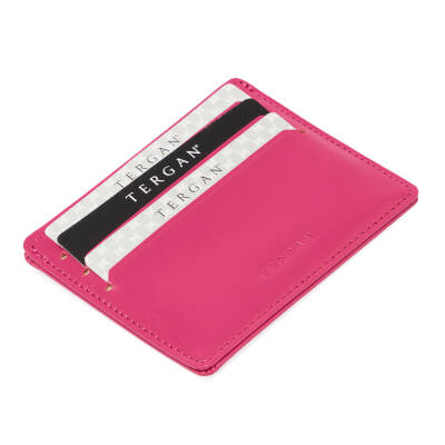 Fuşya Deri Unisex Kredi Kartlık - S1KK00001050-J7E 