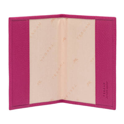 Fuşya Deri Unisex Pasaportluk - S1PS00001200-C42 - 2