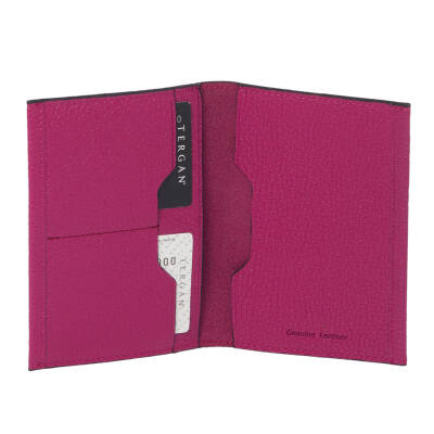 Fuşya Deri Unisex Pasaportluk - S1PS00001657-C42 - 2