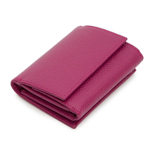 Fuşya Hakiki Deri Kadın Cüzdan - S1CB00005819-C42 - 3