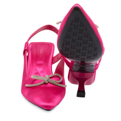 Fuşya Tekstil Kadın Stiletto - K24I1AY67330-T4W - 4