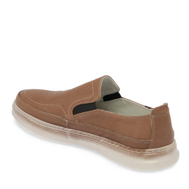 Gri Deri Erkek Casual Ayakkabı - E24I1AY56776-B43 - 2