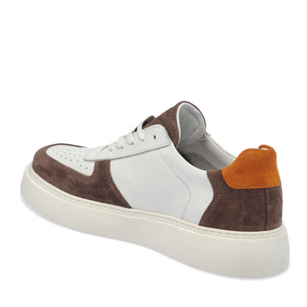 Gri Deri Erkek Sneaker - E24I1AY56601-T3O - 2