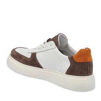  Gri Deri Erkek Sneaker - E24I1AY56601-T3O - 2