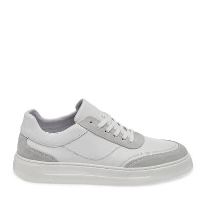  Gri Deri Erkek Sneaker - E24I1AY56602-T3O - 3