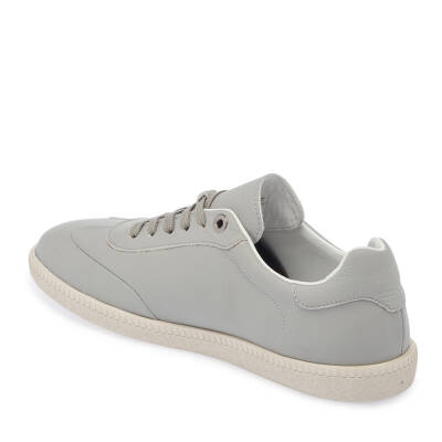 Gri Deri Erkek Sneaker - E24I1AY56704-H1Y - 2
