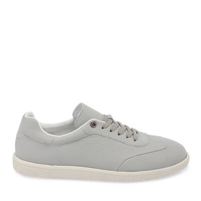 Gri Deri Erkek Sneaker - E24I1AY56704-H1Y - 3