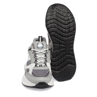  Gri Deri Erkek Sneaker - E24I1AY56803-I8H - 4