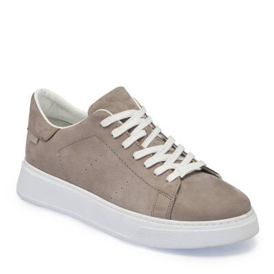  Gri Deri Erkek Sneaker - E24I1AY56839-A40 