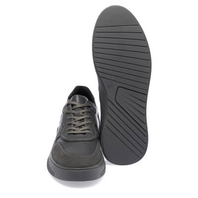 Gri Deri Erkek Sneaker - E24I1AY56908-H0Q - 4
