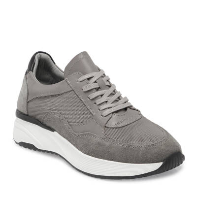  Gri Deri Erkek Sneaker - E24S1AY56935-B43 