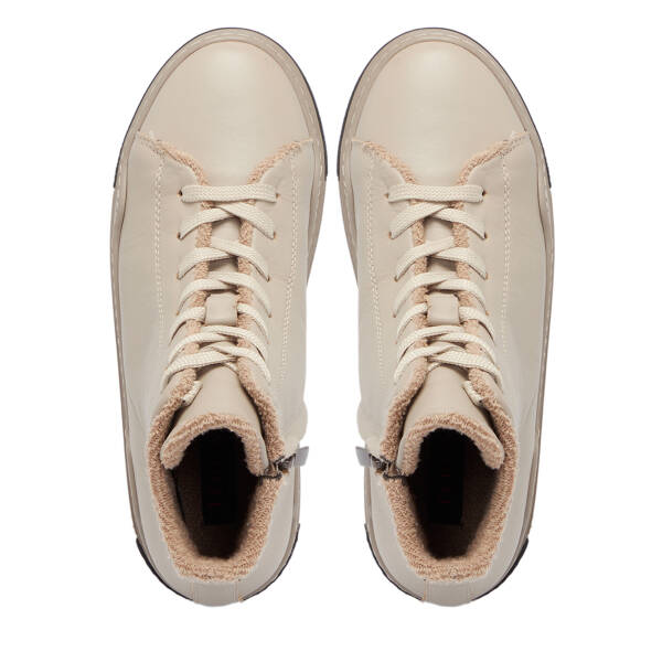 Gri Deri Kadın Casual Bot - K24K1BT67533-B43 - 5