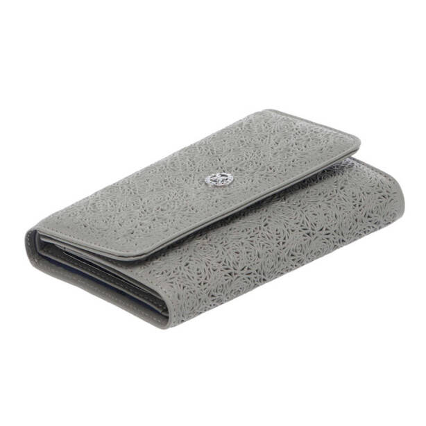 Gri Deri Kadın Cüzdan - S1CB00005788-T8O 