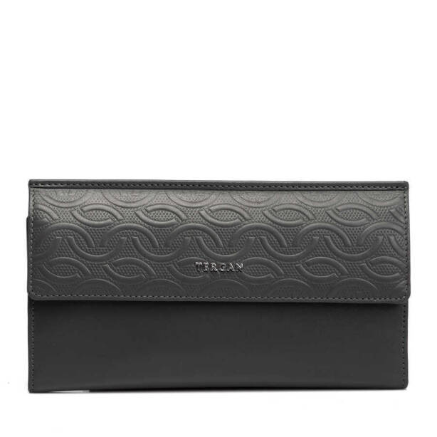 Gri Deri Kadın Cüzdan - S1CB00005793-M07 - 2