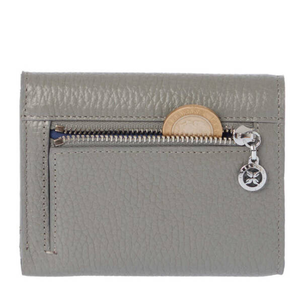 Gri Hakiki Deri Kadın Cüzdan - S1CB00005809-H1Y - 4