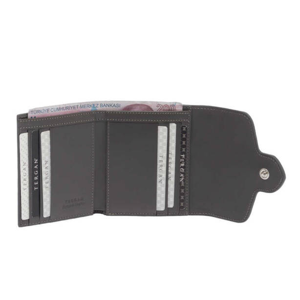Gri Deri Kadın Cüzdan - S1CB00005814-S32 - 2