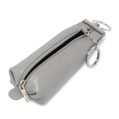 Gri Deri Unisex Anahtarlık - S1AN00000193-H1Y - 2