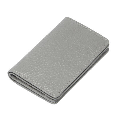 Gri Deri Unisex Kredi Kartlık - S1KK00001601-H1Y 