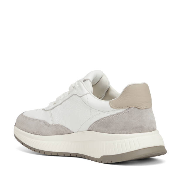 Gri Hakiki Deri Erkek Sneaker - E26I1AY57728-N1Z - 4