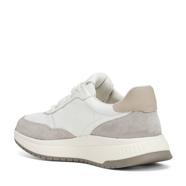 Gri Hakiki Deri Erkek Sneaker - E26I1AY57728-N1Z - 4