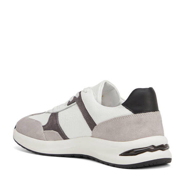 Gri Hakiki Deri Erkek Sneaker - E26I1AY57738-N1Z - 4