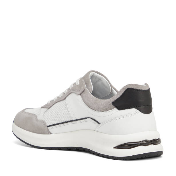Gri Hakiki Deri Erkek Sneaker - E26I1AY57740-N1Z - 4