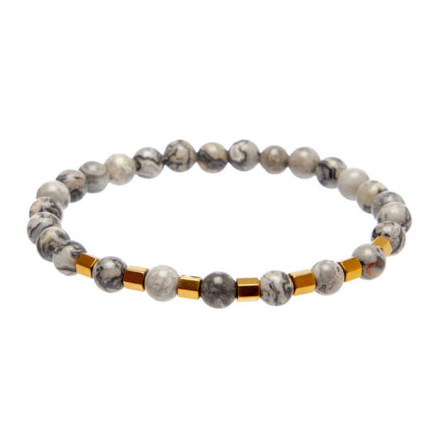 Gri Jasper Erkek Bileklik - E1BLK0410391-D91 - 1