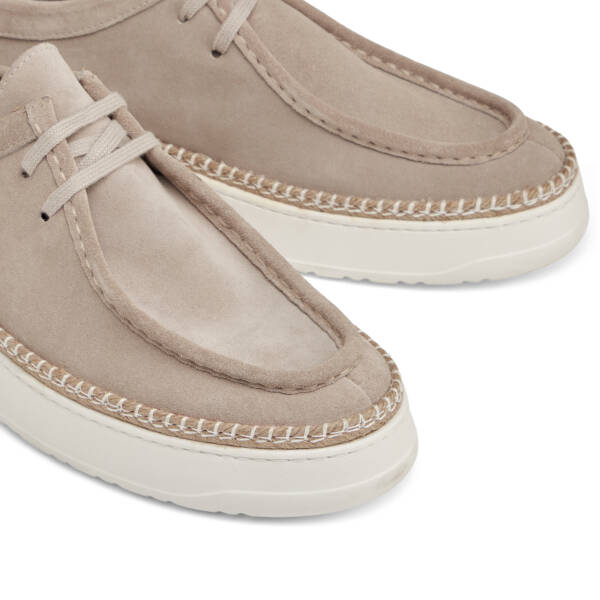 Gri Hakiki Süet Deri Erkek Casual Ayakkabı - E25I1AY57332-C11 - 3