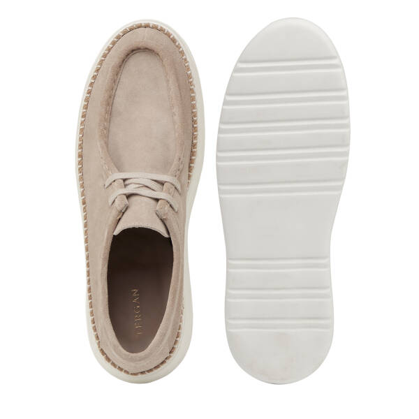 Gri Hakiki Süet Deri Erkek Casual Ayakkabı - E25I1AY57332-C11 - 6