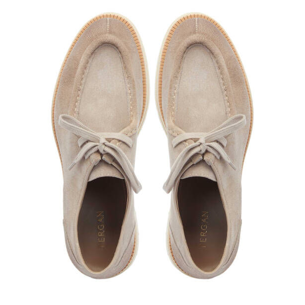 Gri Süet Deri Erkek Casual Ayakkabı - E25I1AY57352-C11 - 5