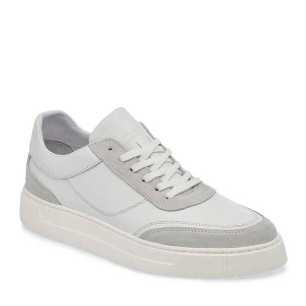 Gri Hakiki Süet Deri Erkek Sneaker - E24I1AY56602-T3O - 2