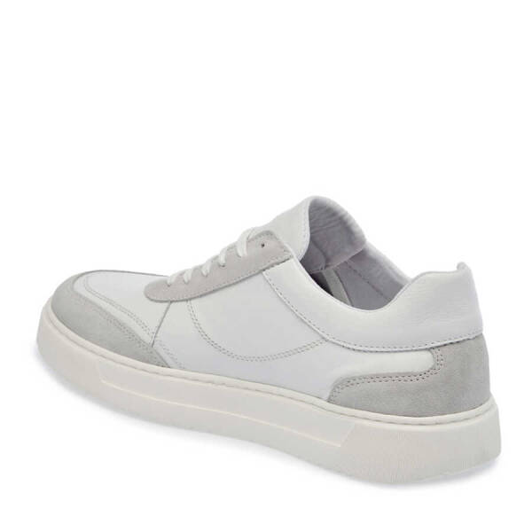 Gri Hakiki Süet Deri Erkek Sneaker - E24I1AY56602-T3O - 3