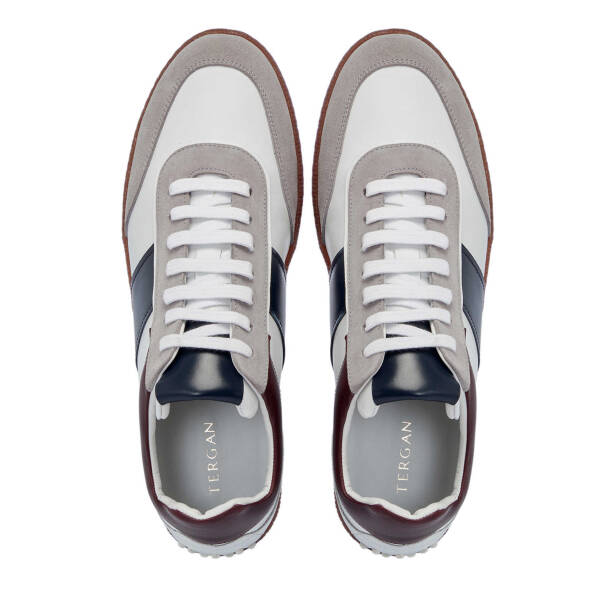 Gri Hakiki Süet Deri Erkek Sneaker - E25I1AY57333-C11 - 6